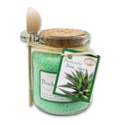 Florex Badesalz Aloe Vera Glas mit Holzlöffel 300 g