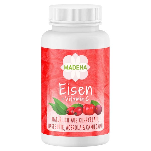 MADENA Eisen mit Vitamin C Kapseln 120 St