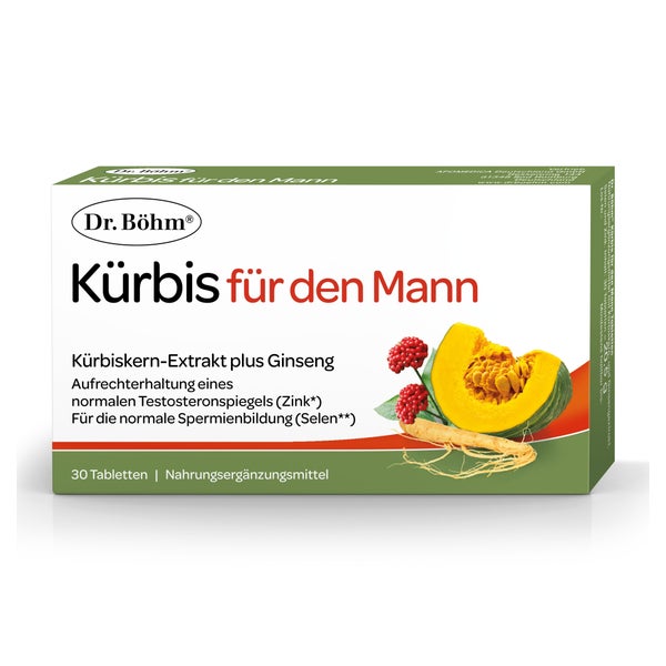Dr.bÖhm Kürbis Für Den Mann Tabletten 30 St