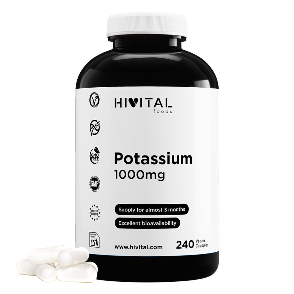 Kalium 1000 mg | 240 vegane Kapseln 240 St