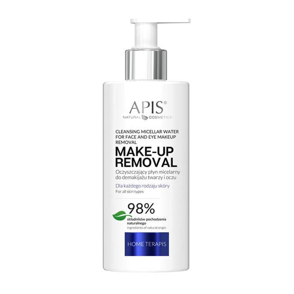 APIS HOME TERAPIS, Reinigende Mizellen Flüssigkeit zum Entfernen von Make-up - 300 ml