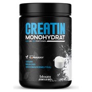 Creatin Monohydrat Pulver 1 kg mit B6 - Bloom Naturals 1000 g