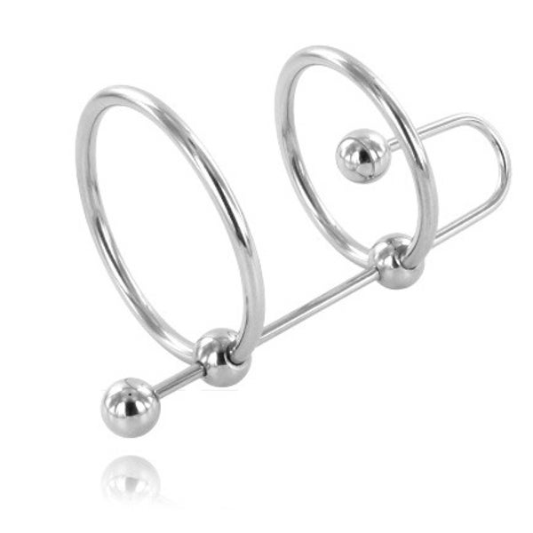 Metal Hard - Extremer Ring mitUrethralstopp 1 St