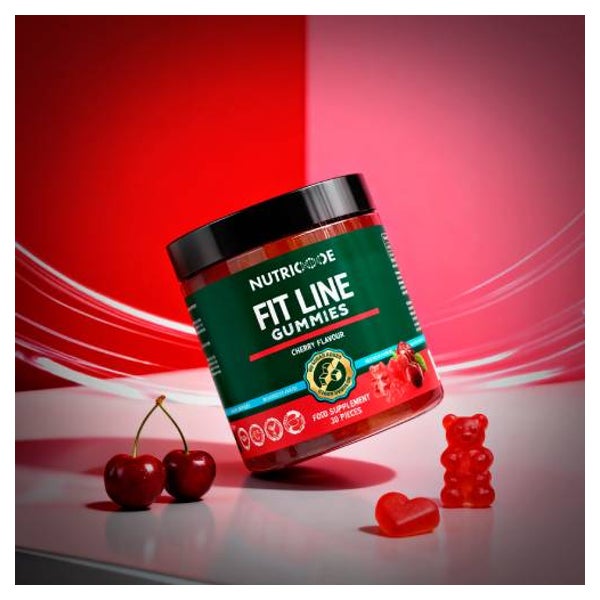 Fit Line Gummies 120 g NUTRICODE OHNE ZUCKERZUSATZ 120 g