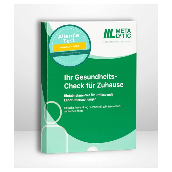 Allergie Test Umwelt & Tiere - 26 Allergene 1 St