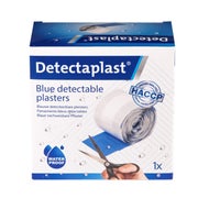 Detectaplast Wasserfest Blau Detekt. Pflaster-Rolle 6cmx5m 1 St