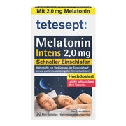 tetesept Melatonin Intens 2,0 mg | 30 Mini-Tabletten