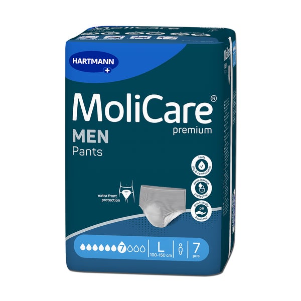 MoliCare premium MEN Pants 7 Tropfen Größe L 7 St