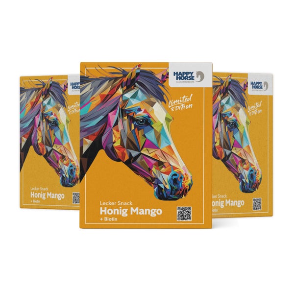 Happy Horse Lecker Snack Honig Mango 4 x 800 g 3,20 kg