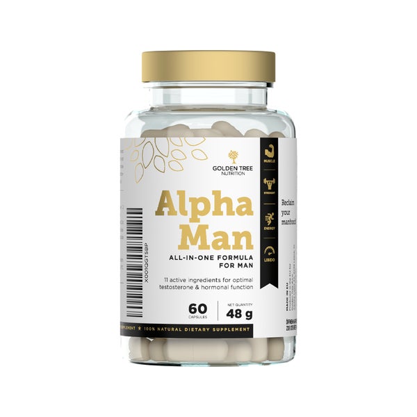 Golden Tree Alpha Man Testosteron & Männergesundheit 60 St 60 St