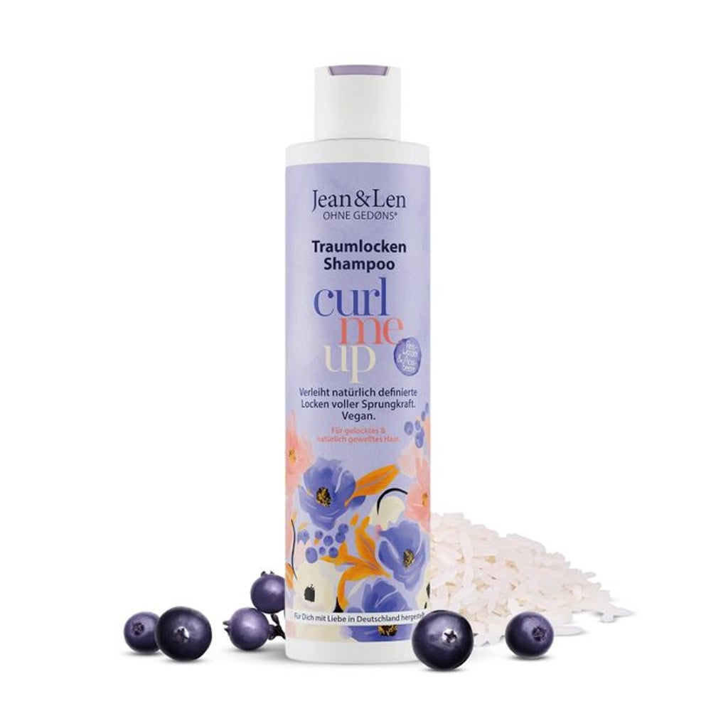 Jean & Len Traumlocken Shampoo Reiswasser & Açaibeere 300 ml