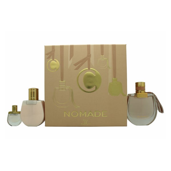 Chloé Nomade Gift Set 75ml EDP + 5ml EDP + 100ml Body Lotion 0,18 l