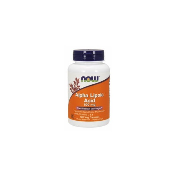 Alpha-Liponsäure mit Vitamin C und E 100 mg, Gemüsekapseln 120 St