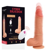 Cyber - Dildo "Master Huck" mit Fernbedienung