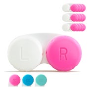 TAMPEN Kontaktlinsenbehälter 12er - rosa 12 St