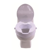 Toilettensitzerhöhung mit Deckel 15 cm 1 St