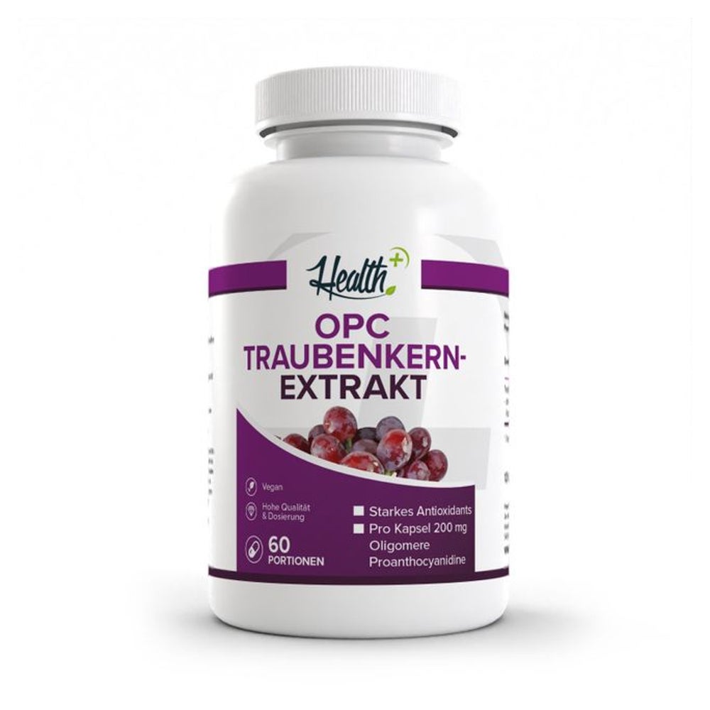 HEALTH+ OPC TRAUBENKERN EXTRAKT, 120 Kapseln 120 St
