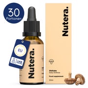 Shiitake Extrakt Tropfen 20:1 – Tinktur mit 40% Beta-Glucanen aus 100% Fruchtkörpern 30 ml