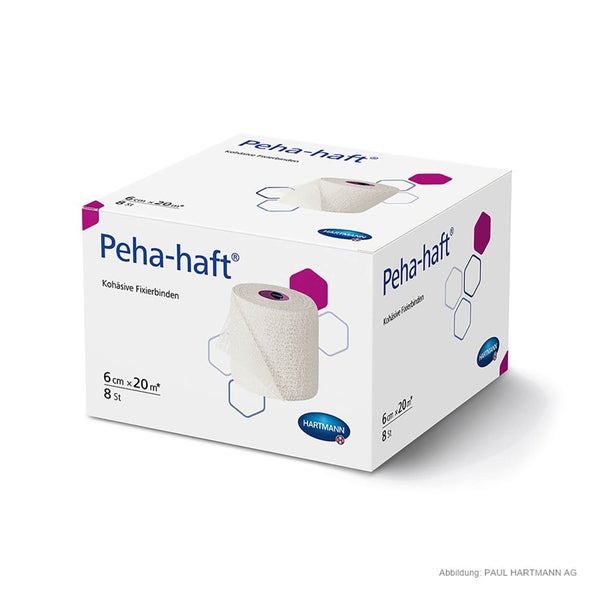 Hartmann Peha-haft Fixierbinden lose (8 Rl.) - 20 m x 6 cm / Packung = , lose (160 m)