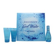 Davidoff Cool Water Geschenkset 50ml EDT + 50ml Körperlotion + 50ml Duschgel 0,15 l