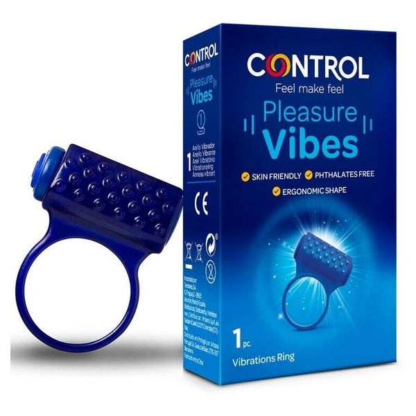 Control - Pleasure Vibes - Vibrationsring für Paarvergnügen 1 St