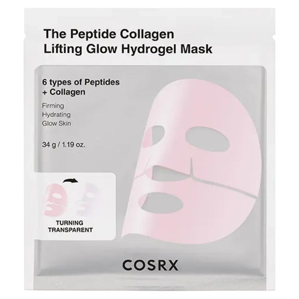 COSRX The Peptide Collagen Lifting Glow Hydrogel-Maske 34 g