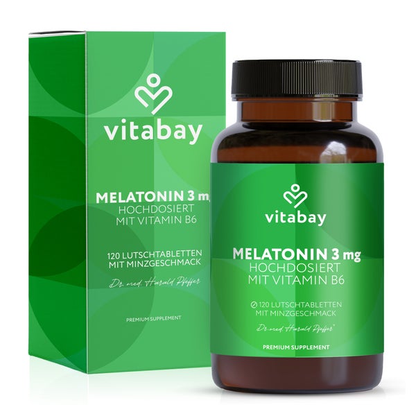 Vitabay Melatonin+B6 3mg 120 St