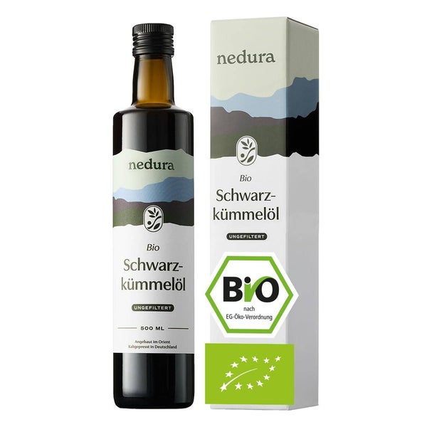 Nedura BIO Schwarzkümmelöl - Ungefiltert - 500 ml 500 ml