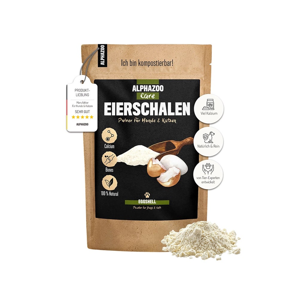 Eierschalenpulver für Hunde 250 g