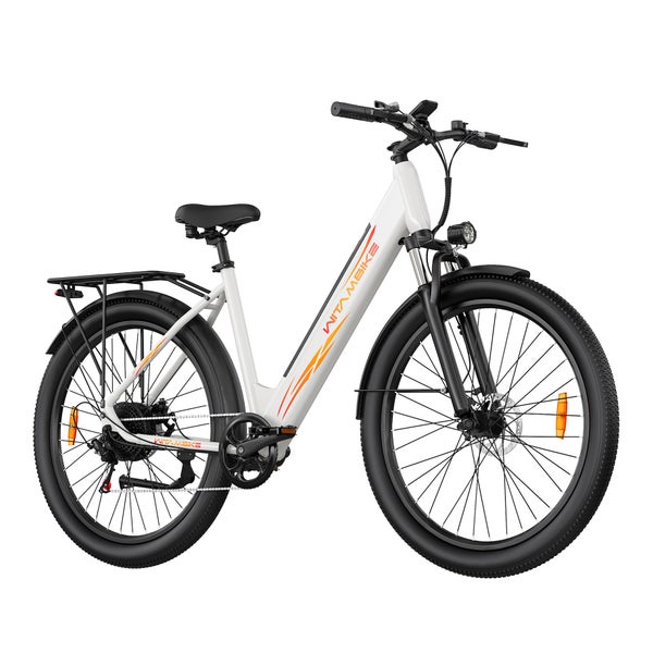 WITAMBIKE W28 Pendler-E-Bike mit 36V 20Ah Akku,Weiß 1 St