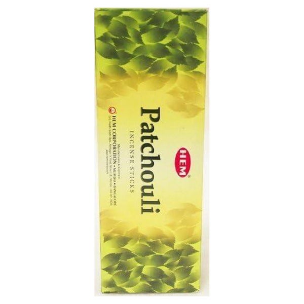 Hem Patchouli Räucherstäbchen 120 Stäbchen 6er-Pack Indien 1 St