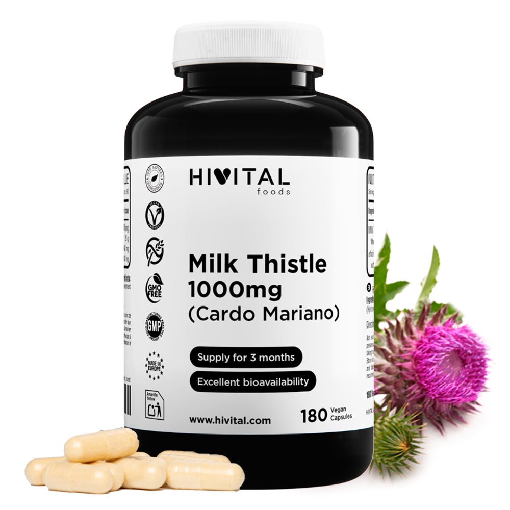 Mariendistel 1000 mg | 180 vegane Kapseln 180 St