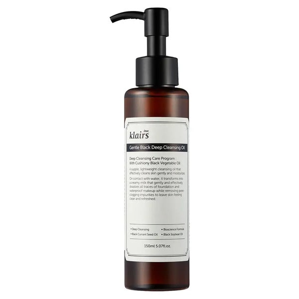 Dear Klairs Gentle Black Deep Cleansing Oil 150 ml