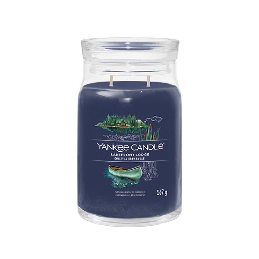 Yankee Candle Lakefront Lodge Signatur Kerze 567 g 1,19 kg