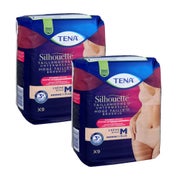 Produktabbildung: Tena Silhouette Plus M Creme Inkontinenz Pants 2X9 St