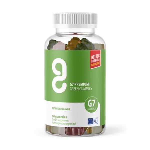 G7 Green Gummies - Mit neuer & verbesserter Formel 60 St
