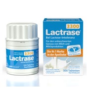 Lactrase 3.300 FCC Laktase Tabletten im Nachfüllpack 500 St