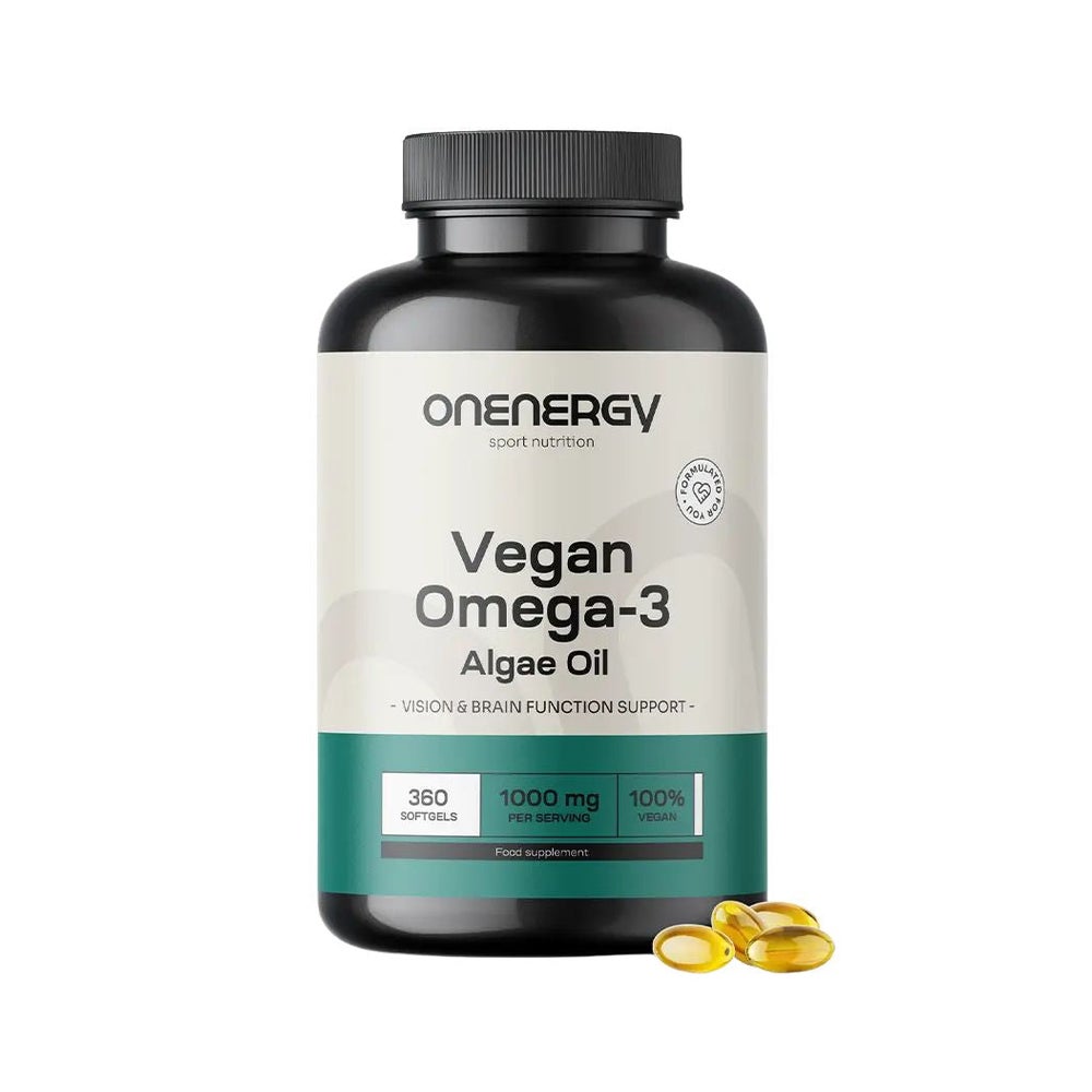 OnEnergy Veganes Omega-3 aus Algen 1000 mg 360 St