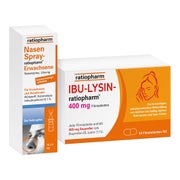 ratiopharm Nasenspray Erw + IBU-LYS 400 1 Set