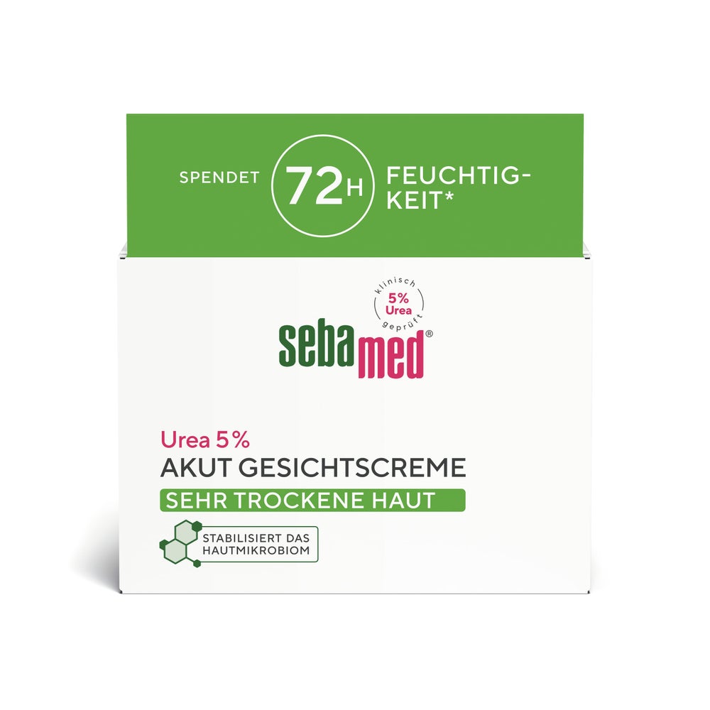 Sebamed Akut Gesichtscreme Urea 5% 50 ml