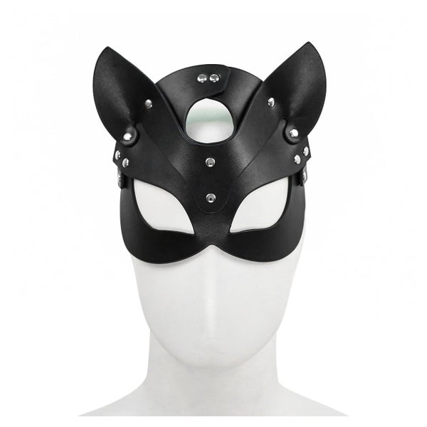 Cat Masken- Cat PU Mask Hood 1 St