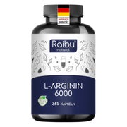 L-Arginin Kapseln Hochdosiert - RAIBU 365 St