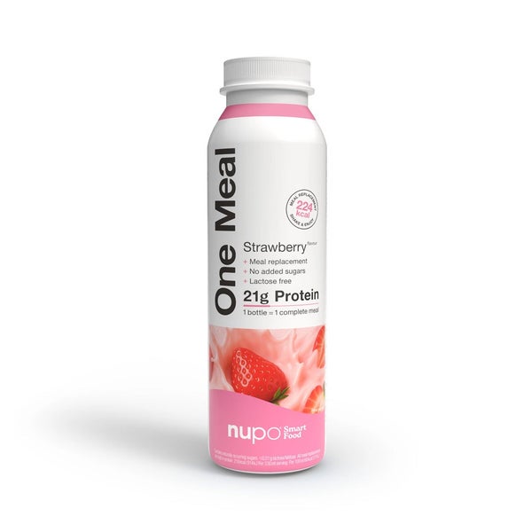 One Meal Shake Strawberry - 12 Flaschen
