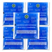 Produktabbildung: LisaCare Mehrfachkompressen Warm/Kalt Set Mittel 15cmx14cm 5 St
