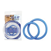 Blue Line - Silikon Penisring Set 1 St