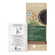 Logona Pflanzenhaarfarbe Pulver Schwarzbraun Bio 100 g
