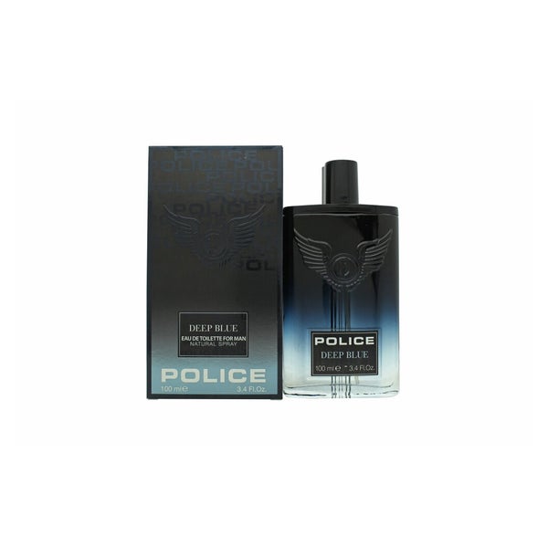 Police Deep Blue Eau De Toilette Spray 100ml 0,1 l
