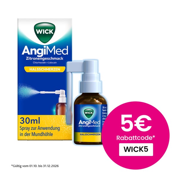 Wick Angimed Zitronengeschm.2mg/ml+0,5mg/ml Spr. 30 ml