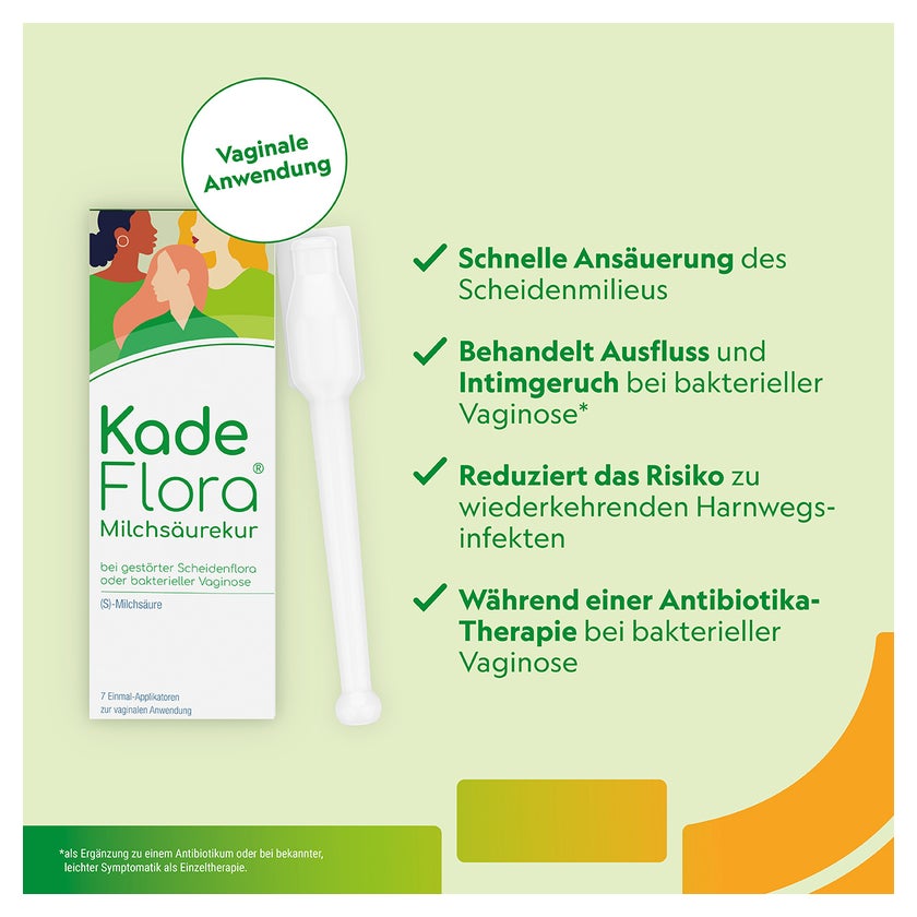 Kadeflora Milchsäurekur Einmal-applikat. 7X2,5 g