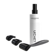 LAYZIN Dermaroller-Set mit 3 Rollenköpfen & Reinigungsspray 1 St